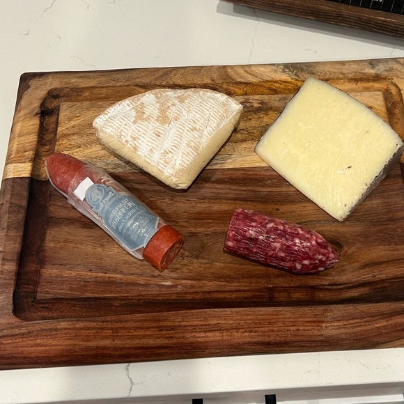 Vintage Hand Crafted Wooden Cutting Board - Picture 1 of 5